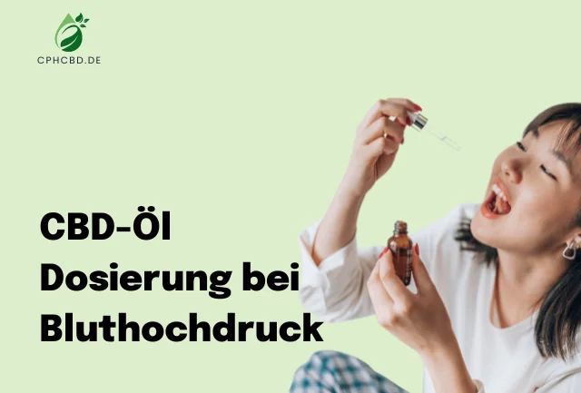 CBD-Öl Dosierung bei Bluthochdruck