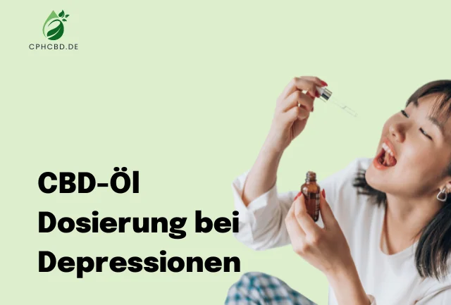 CBD-Öl Dosierung bei Depressionen