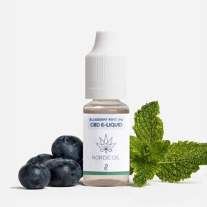 CBD E-Liquid Blaubeere & Minze