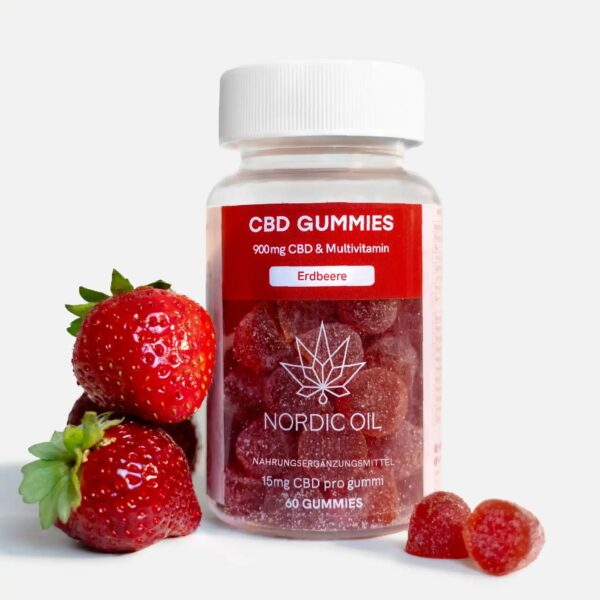 Nordic Oil - CBD Gummies in Verpackung