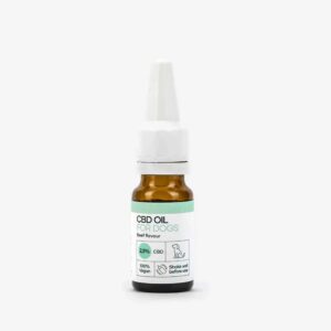 CBD Oil for dogs in Verpackung