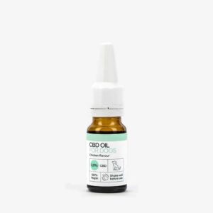 CBD Oil for dogs in Verpackung