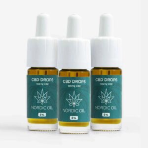 Nordic Oil - 3 Packungen CBD Drops 5%