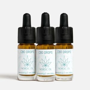 Nordic Oil - 3 Packungen CBD Drops