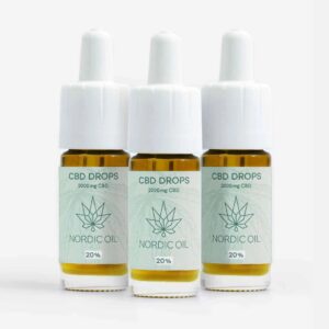 Nordic Oil - 3 Packungen CBD Drops 20%