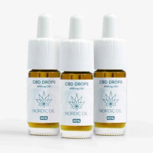 Nordic Oil - 3 Packungen CBD drops 40%