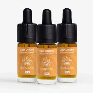 Nordic Oil - 3 Packungen CBD Drops 15%