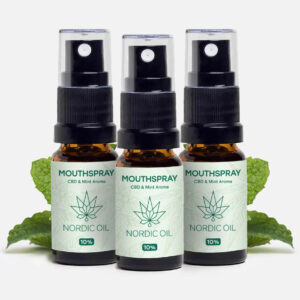 Nordic Oil - 3 Packungen CBD Mouthspray 10%